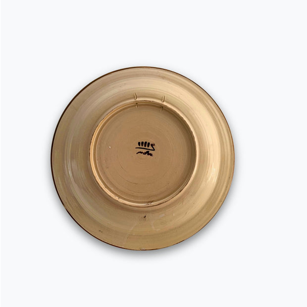 Plato con galgo — Siglo XV